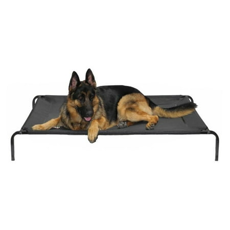UPC: 0810602021019 | Go Pet Club Elevated Cooling Pet Cot Bed  Black
