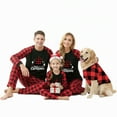 thumbnail image 7 of YWDJ Matching Christmas Outfits Toddler and Infant 3T Red Fashion Christmas Parent Child Set Plaid Print Homewear Pajamas Two Piece Child Set, 7 of 7