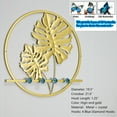thumbnail image 2 of PandS Tropical Monstera Wall Sculptures 5 Count, 2 of 7