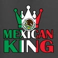 thumbnail image 5 of Wild Bobby Mexican King Mexican Queen Valentines Day Outfit His and Hers Matching Couples Crewneck Sweatshirts, Charcoal, Mens 2XL-Womens XL, 5 of 6