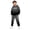 Dark Gray*, variant on RUTAYY Boys 2 Piece Set City Graphic Long Sleeve Pullover Hoodie Jogger Pants Cozy Hooded Tracksuit Casual Everyday Wear, Orange