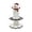 White, variant on Christmas Wooden Cash Gift Display Stand, Christmas Tree Shaped Money Holder with Layered Build, No Assembly Festive Gift Stand for Holiday