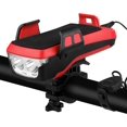 thumbnail image 1 of Multifunction Bike Light with Phone Holder Bicycle Highlight 2400/4000mAh Power Banks Cycling Flashlight, 1 of 6