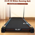 thumbnail image 5 of JERFIT Auto-Folding Electric Treadmill for Home, 3.5HP Powerful Motor, 350lbs Capacity, 10MPH Speed, 6% Manual Incline, Bluetooth Speaker, USB/Type-C Charging, Heart Rate Monitoring, 5 of 8