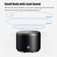 thumbnail image 3 of Altavoz Bluetooth Genérico Super Mini Resistente al Agua Negro, 3 of 5