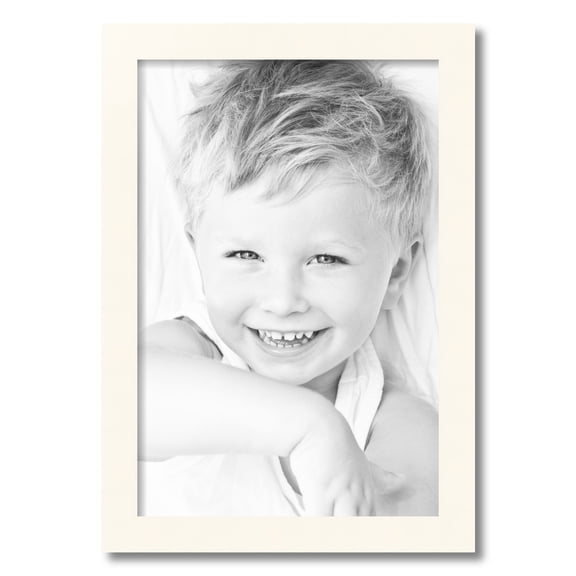 ArtToFrames 16x24 Inch White Picture Frame, This White Wood Poster Frame is Great for Your Art or Photos, Comes with 060 Plexi Glass (4114)