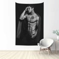 thumbnail image 1 of Tapiz de Jensen Ackles para dormitorio, estampado artístico para colgar en la pared, póster estético, decoración de fondo, tapices para sala de estar, dormitorio, regalo para fanáticos, 60 x 40, 1 of 8