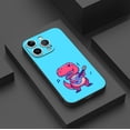 thumbnail image 3 of Elegante y protectora: cubierta de teléfono plateada esmerilada de doble capa con diseño gráfico vibrante para iPhone 15 Pro Max 14 13 12 Pro 11, 3 of 4