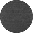 thumbnail image 1 of Ahgly Company Indoor Round Abstract Gray Contemporary Area Rugs, 6' Round, 1 of 1
