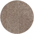 thumbnail image 1 of HomeRoots 349770 8 ft. Round Polyester Beige Heather Area Rug, 1 of 1