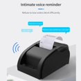 thumbnail image 3 of Portable  Thermal Receipt Printer Compact Automatic Delivery Order Receiving 48mm Printer  Ticket Machine 110-240V, 3 of 7