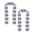 thumbnail image 2 of Fotbe Watercolor Winter Landscape For Christmas Printed Class of 2024 Graduation Stole, 2 of 7