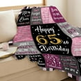 thumbnail image 3 of 50th Birthday Gifts for Women, Wife Birthday Gifts for 50 Year Old Blanket, 1974 Birthday Gifts for 50th Throw Blanket, 50"x60" Happy 50th Birthday Blanket for Grandma Mom Friend Sister, 3 of 5