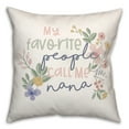 thumbnail image 2 of Creative Products My Favorite People Call Me Nana 18x18 Spun Poly Pillow, 2 of 3