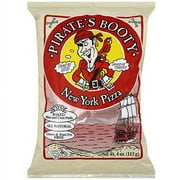 Pirate's Booty New York Pizza Rice & Corn Puffs, 4 oz (Pack of 12)