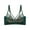 02_Green, variant on Lingerie for Women No Wire Crystal Cup Fixed Wide Straps Sofy Breathable Brassiere Sexy Spaghetti Thin Straps Bras Casual Daily Underwear Everyday Bras,02_White,3X-Large