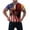 Red, variant on Mens Shirt Feather Flag Crew Neck Short Sleeve Rugby Shirt for Men,Yellow,3XL