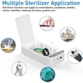 thumbnail image 5 of Esterilizador Uv para teléfono móvil, caja esterilizadora portátil, caja de desinfección con cable USB, luces UV duales, compatible con cualquier artículo pequeño Afortunado Sencillez, 5 of 5