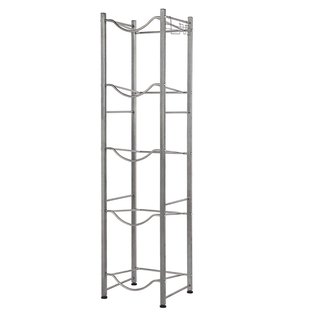 Water Rack Stainless Steel Heavy Duty Jug Holder Water Bottle Storage