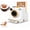 1B - White, variant on Clearance! 3D Printed Latte Art Camera, DIY Coffee Powder Printer (Black)