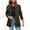 02-Army Green, variant on Blazers for Women Fashion Casual Long Sleeve Button Suit Coat Turndown Collar Work Office Jackets with Pocket Yellow XL