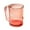 Red, variant on Yhmxh Bathroom Tumbler Cup with Handle, 500ml/17oz Clear Portable Toothbrush Cups Unbreakable Toothbrush Holders, Reusable Non-slip Drinking Cups Plastic Mouthwash Bathroom Brushing Cup
