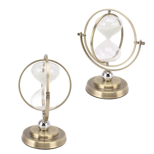 Temporizador De Reloj De Arenas, Temporizador De Arenas De 30 Minutos/60 Minutos, Reloj De Arenas Antigua Decorativa, Glass De Vidrio De Hora Vintage Para Regalos, Oficina