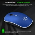 thumbnail image 6 of Portable 2.4G Wireless Optical Mouse, Silent Click 3-Level DPI, Ultra-Thin Frosted Design, USB Receiver for Computer/PC/Notebook, 6 of 9