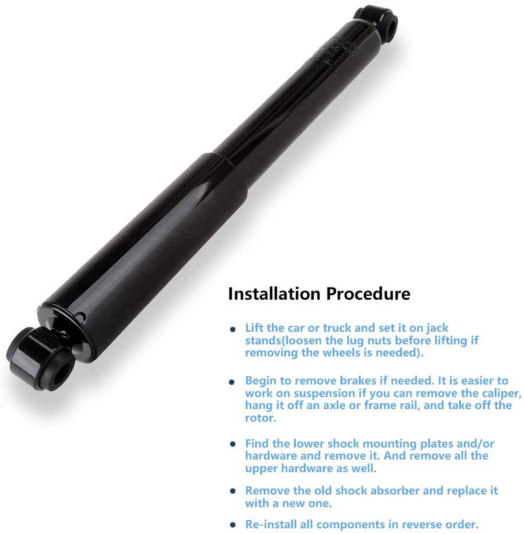 Shocks Struts,ECCPP Front Rear Shock Strut Absorbers Kits Compatible with 1995 1996 1997 1998 1999 2000 2001 2002 for Toyota Tacoma 343209 32292 344055 37098