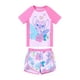 thumbnail image 1 of Trajes de baño Disney Stitch para niñas, UPF 50+, color rosa, 8-9 años, 1 of 6