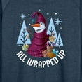 thumbnail image 3 of Frozen 2 - All Wrapped Up - Women's Lightweight French Terry Long Sleeve Shirt, 3 of 5