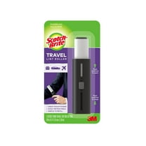 Scotch-Brite Mini Travel Lint Roller, Works Great On Pet Hair, Single Roller, 30 Sheets
