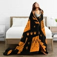 thumbnail image 5 of Throw Blanket Frost For Couch-Ultra-Soft Micro Fleece Sofa Bed Camping Travel Blanket For Kid Baby Boys Girls Adults 80"X60", 5 of 8