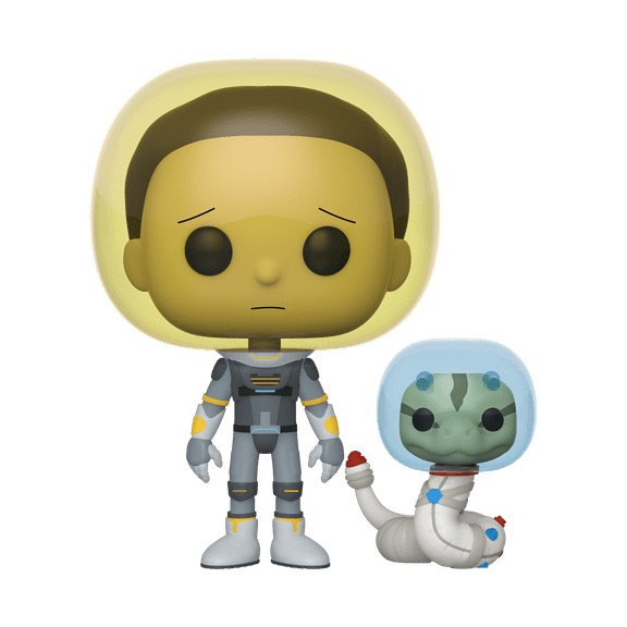 Funko POP! Animation: Rick & Morty - Space Suit Morty w/Snake
