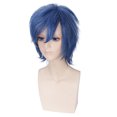 thumbnail image 3 of Peluca sintética para cosplay Ichinose Tokiya Anime para Halloween, 3 of 4