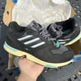 thumbnail image 2 of Ad-id-as ZX 4000 Black Ice Mint Men's Athletic Shoes EE4763 Size 6, 2 of 6