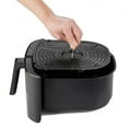 thumbnail image 3 of 7 Qt XL Air Fryer, 1700W Digital Air Fryer with 8 Presets, Touch Screen, Auto Shut-Off, Black, 3 of 5