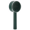 thumbnail image 1 of Cepillo de pelo de paleta fácil desenredar dientes suaves masaje del cuero cabelludo agarre cómodo cepillo de pelo peine verde, 1 of 8