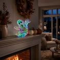 thumbnail image 6 of Nkmbld Halloween Decorations Prismatic Iridescent Spooky Ghost LED Ghost Light Battery Operated for Living Room, Garden, Kitchen Tabletop Centerpiece Decor, 6 of 8