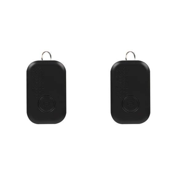 Methold Seguimiento de localizador electrónico anti-perdida compatible con Bluetooth S5 Negro 2piezas