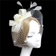 thumbnail image 2 of Tocados para mujer Kentucky Derby, pinza para el pelo con plumas, lunares, fiesta de té, Hascinator, bola de cóctel, boda, 2 of 4