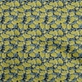 thumbnail image 1 of oneOone Cotton Poplin Twill Yellow Fabric Florals Fabric For Sewing Printed Craft Fabric By The Yard 56 Inch Wide, 1 of 4