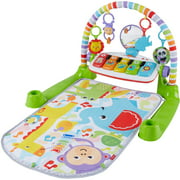 Angle View: Fisher-Price Deluxe Kick & Play Removable Piano Gym, Green