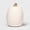 Cream in, variant on 1pc 13" Carvable Faux Halloween Pumpkin, Polyurethane Decorative Pumpkin, DIY Jack-O'-Lantern Craft for Indoor & Outdoor Halloween Decor, Reusable Pumpkin Decoration