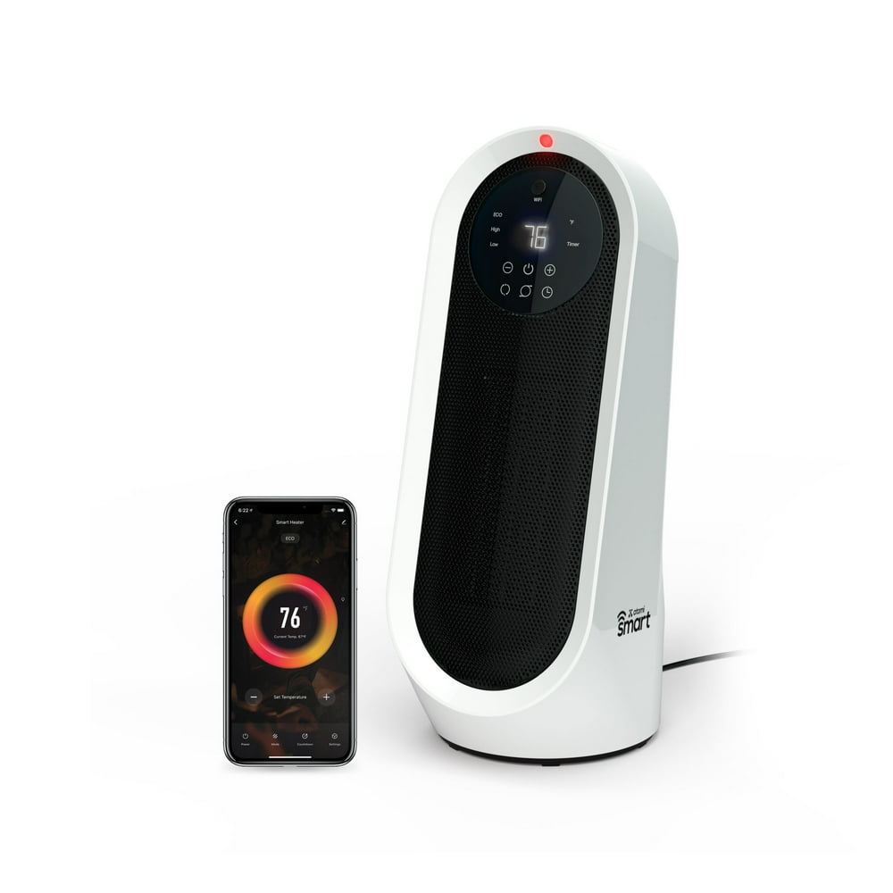 Atomi Smart Wifi 1500W Oscillating Ceramic Portable Personal Tabletop