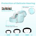 thumbnail image 5 of Eurhowing Baby Earmuffs for Hearing Protection, Noise Cancelling Ear Muffs, Adjustable Headband Ear Defenders for Sleep, Travel, Sports Events, Blue, 5 of 7