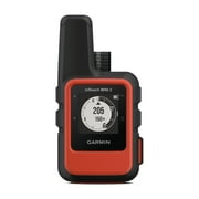 Garmin inReach Mini 2, Lightweight and Compact Satellite Communicator, Hiking Handheld, flame red