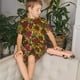 thumbnail image 4 of Fotbe Sunflower Pijama Estampada de 2 Piezas para Niños – Ropa de Dormir de Manga Corta Cómoda para Niños y Niñas, Camiseta y Shorts de Algodón-Small, 4 of 6