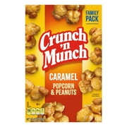 CRUNCH 'N MUNCH Caramel Popcorn with Peanuts, 12 oz.