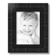 thumbnail image 2 of ArtToFrames 8" x 11" Majestic Black Picture Frame, 8x11 inch Black Wood Poster Frame (WOM-5120),  Pack, 2 of 7